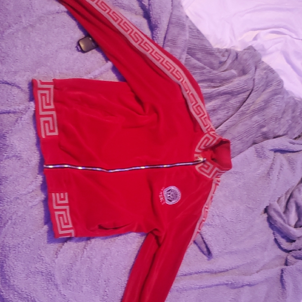 Versace Red Jacket